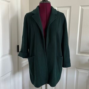 J.Crew Sophie Sweater Blazer Small Green
